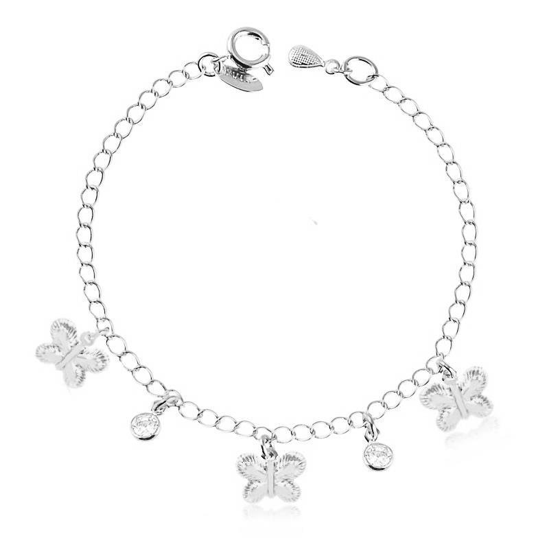 PULSEIRA INFANTIL BORBOLETINHA - CRISTAL