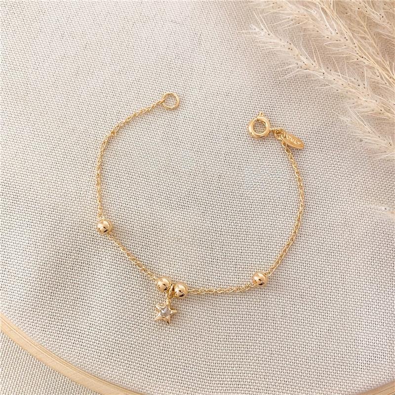 PULSEIRA INFANTIL BOLINHA ESTRELA - CRISTAL