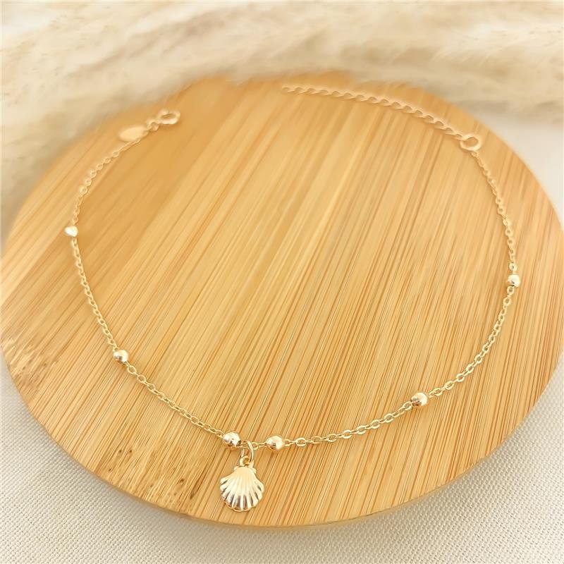 TORNOZELEIRA ELOS BOLINHA CONCHA