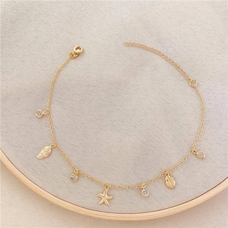 TORNOZELEIRA ELOS FUNDO DO MAR - CRISTAL